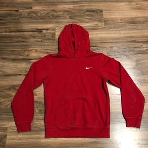 Red Nike sweatshirt